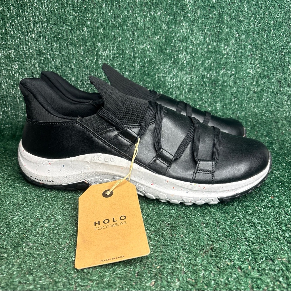 NEW HOLO ECO Men’s Size‎ 13 Black Sneaker Lace Up Running Athletic Shoes
